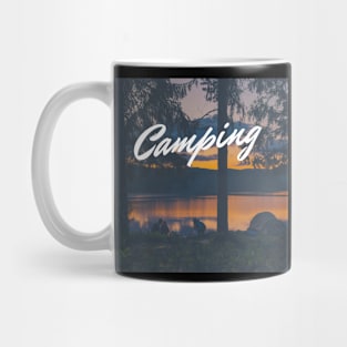 camping shirt Mug